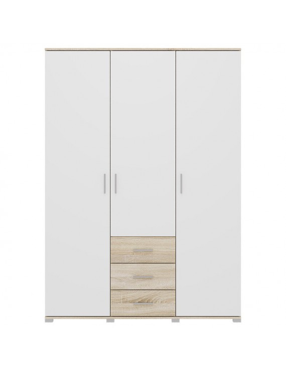 Шафа розпашна велика Еверест Бриз ШП-5 Дуб сонома/Білий (DTM-073864)