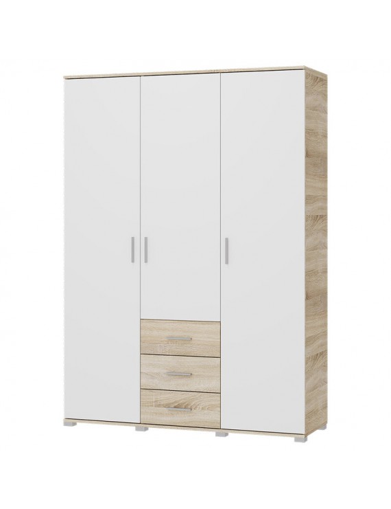 Шафа розпашна велика Еверест Бриз ШП-5 Дуб сонома/Білий (DTM-073864)