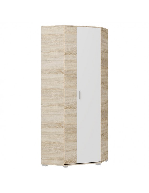 Шафа кутова Еверест Бриз ШКУ-14 Дуб сонома/Білий (DTM-073874)