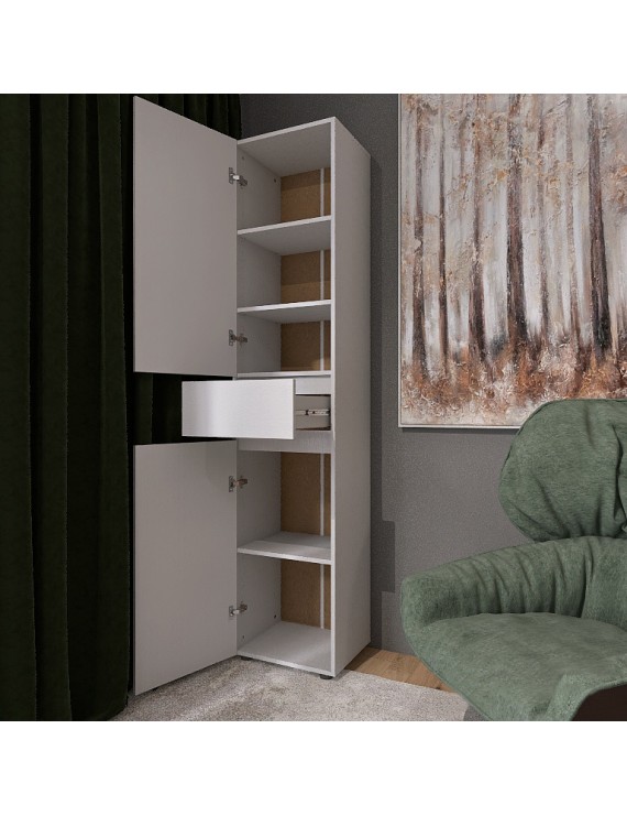 Пенал з висувним ящиком Еверест Лайт ПЛ-1 Німфея Альба (DTM-4664)