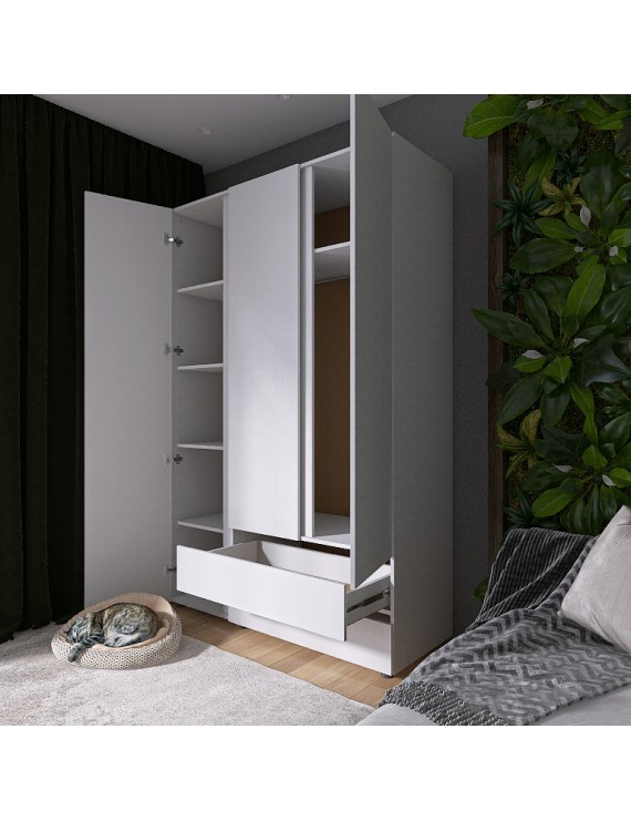 Шафа тридверна Еверест ШЛ-3 Лайт Німфея Альба (DTM-4678)