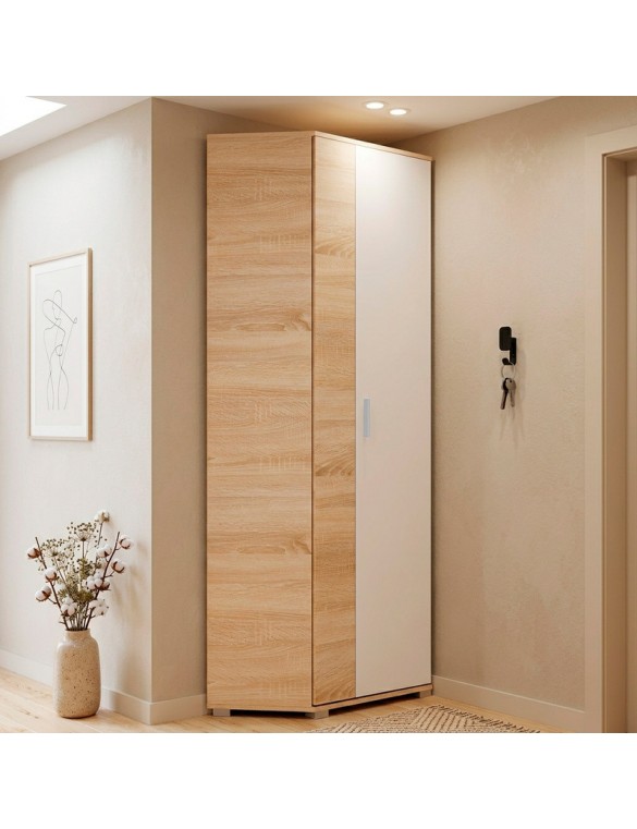 Шафа розпашна Еверест Бриз ШП-2 Дуб сонома/Білий (DTM-073865)