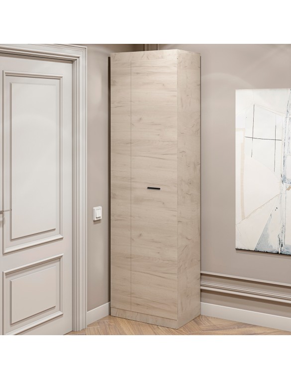 Шафа розпашна Еверест Соната-600 дуб крафт білий (DTM-2683)