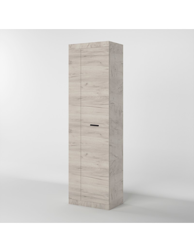 Шафа розпашна Еверест Соната-600 дуб крафт білий (DTM-2683)