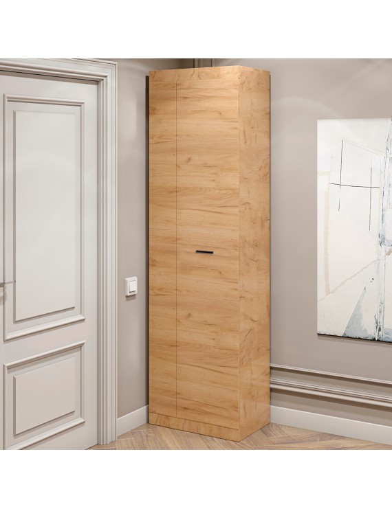 Шафа розпашна Еверест Соната-600 дуб крафт золотий (DTM-2684)