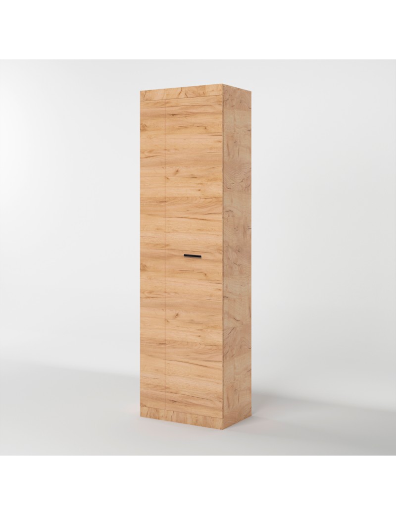 Шафа розпашна Еверест Соната-600 дуб крафт золотий (DTM-2684)