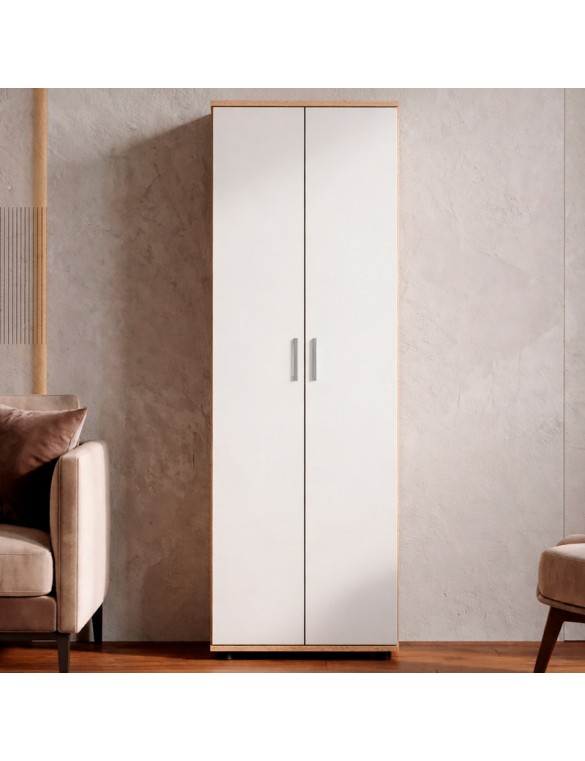 Шафа розпашна Еверест ШП-1 Дуб сонома/Білий (DTM-073857)