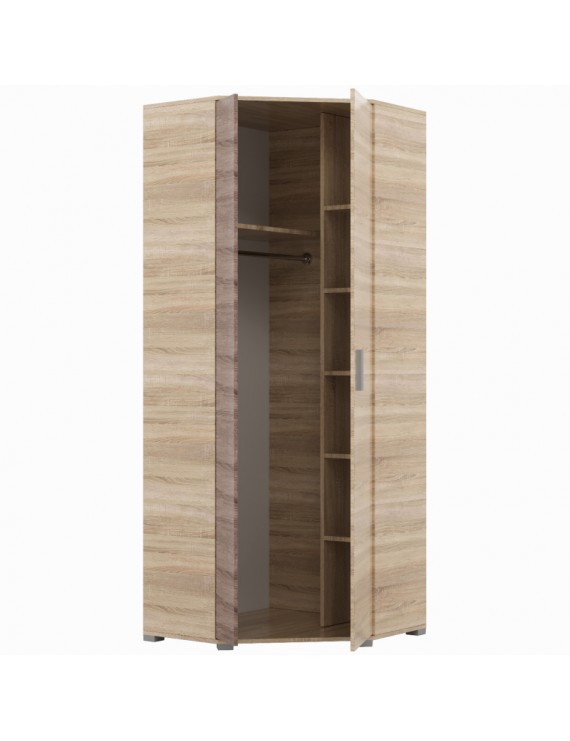 Шафа кутова Еверест Бриз ШКУ-14 сонома + трюфель (DTM-2313)