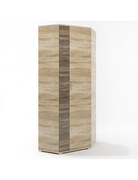 Шафа кутова Еверест Бриз ШКУ-14 сонома + трюфель (DTM-2313)