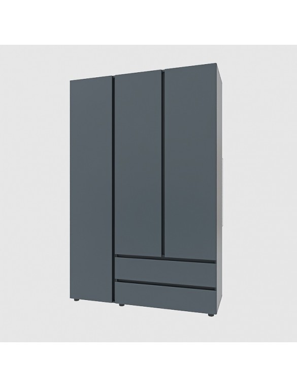 Шафа тридверна Еверест ШЛ-3 Лайт Графіт (DTM-4913)