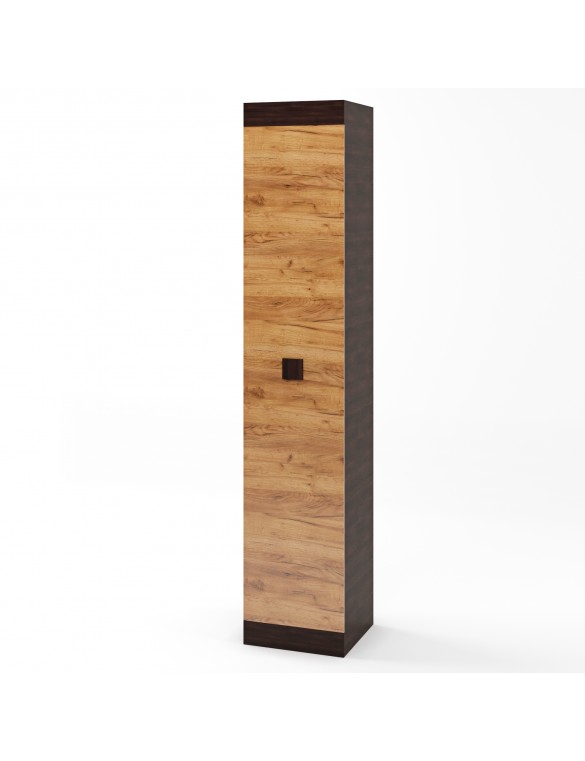 Шафа-пенал закрита Еверест Соната венге темний + дуб крафт золотий (DTM-2276)