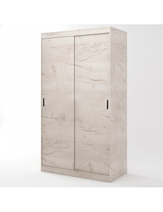 Шафа-купе Еверест Соната 1400 дводверна 140х60х217 дуб крафт білий (DTM-2731)