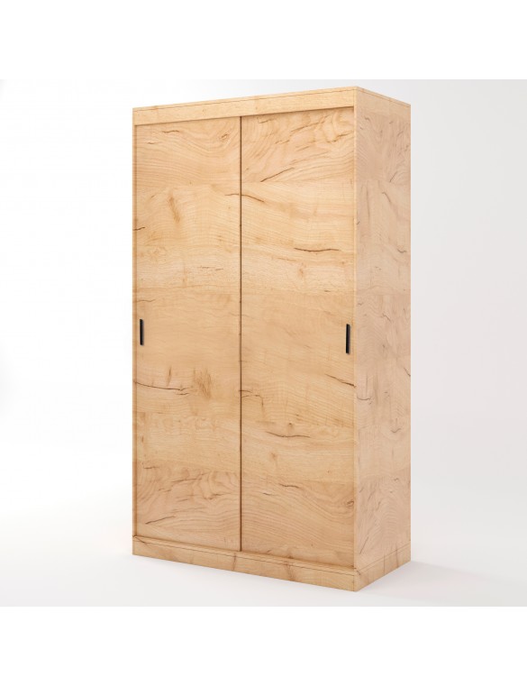 Шафа-купе Еверест Соната 1400 дводверна 140х60х217 дуб крафт золотий (DTM-2732)