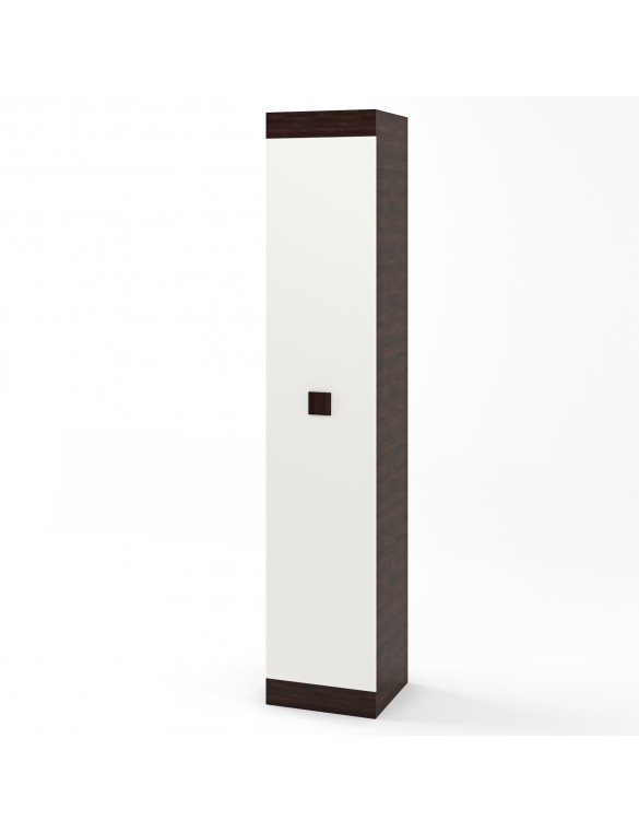 Шафа-пенал закрита Еверест Соната венге темний + білий (DTM-2277)