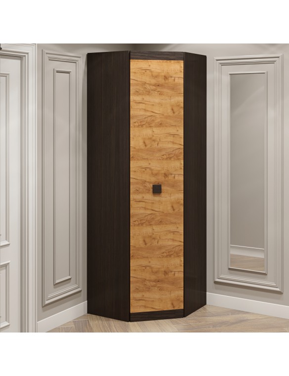 Шафа кутова Еверест Соната-700 венге темний + дуб крафт золотий (DTM-2315)