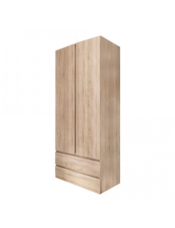 Шафа дводверна Еверест ШЛ-2 Лайт Дуб сонома (DTM-4675)