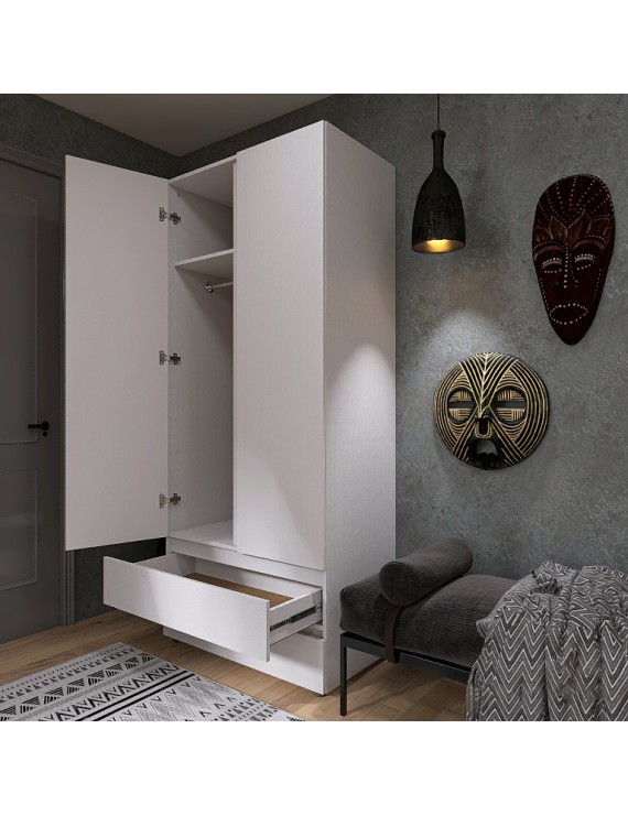 Шафа дводверна Еверест ШЛ-2 Лайт Німфея Альба (DTM-4676)