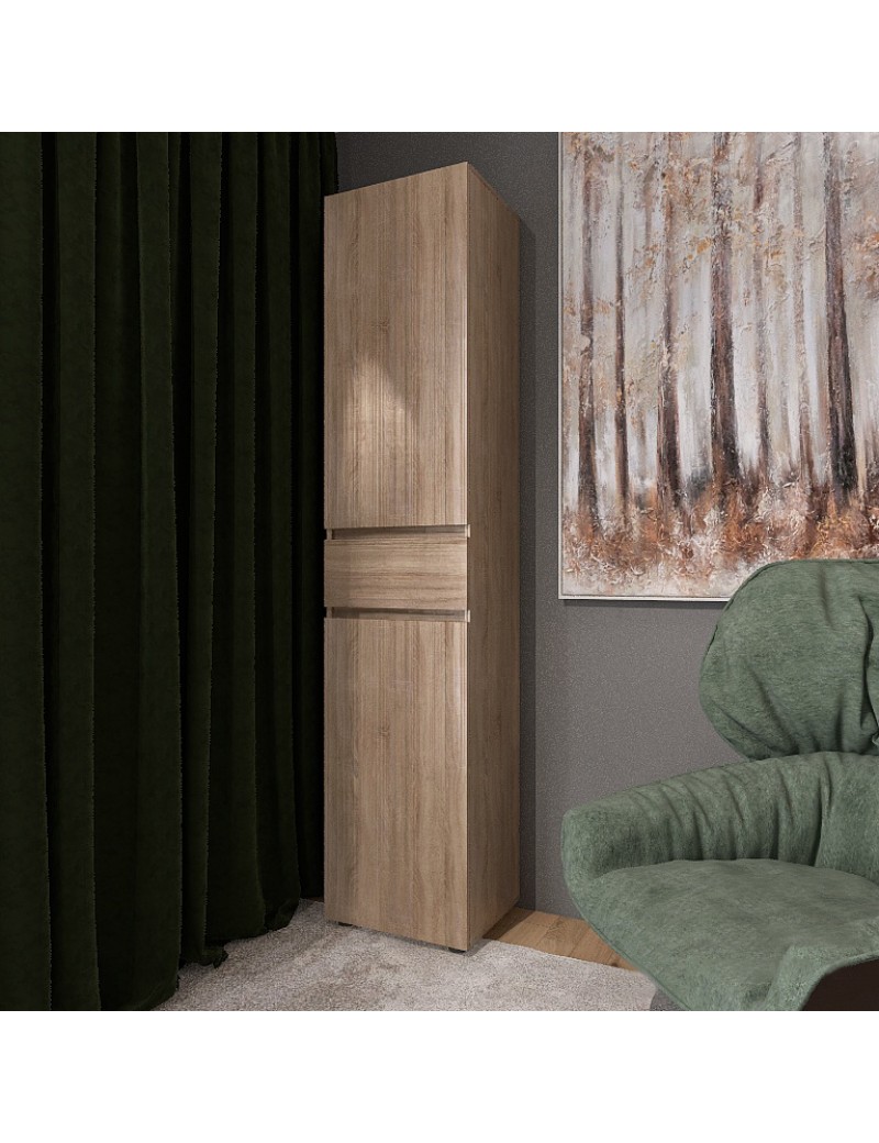 Пенал з висувним ящиком Еверест Лайт ПЛ-1 Дуб сонома (DTM-4663)