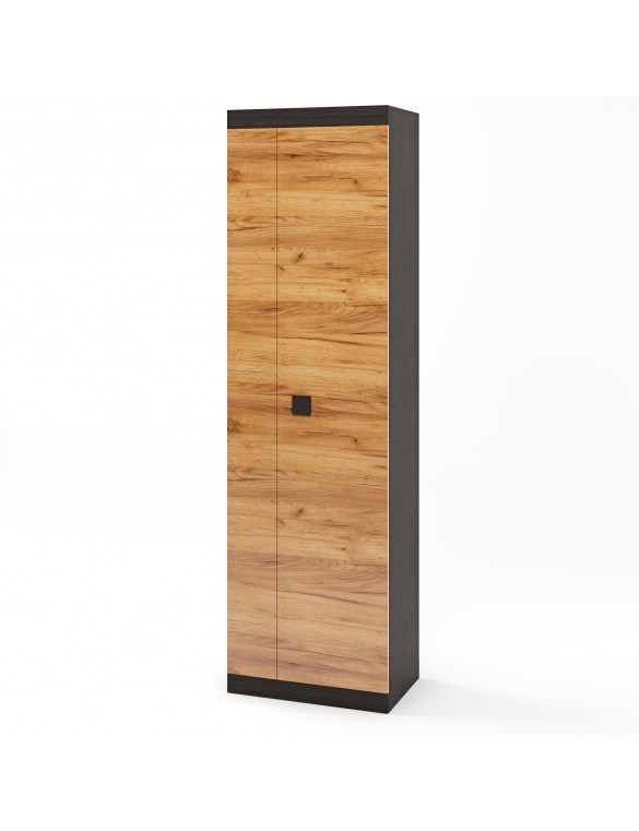 Шафа розпашна Еверест Соната-600 венге темний + дуб крафт золотий (DTM-2308)