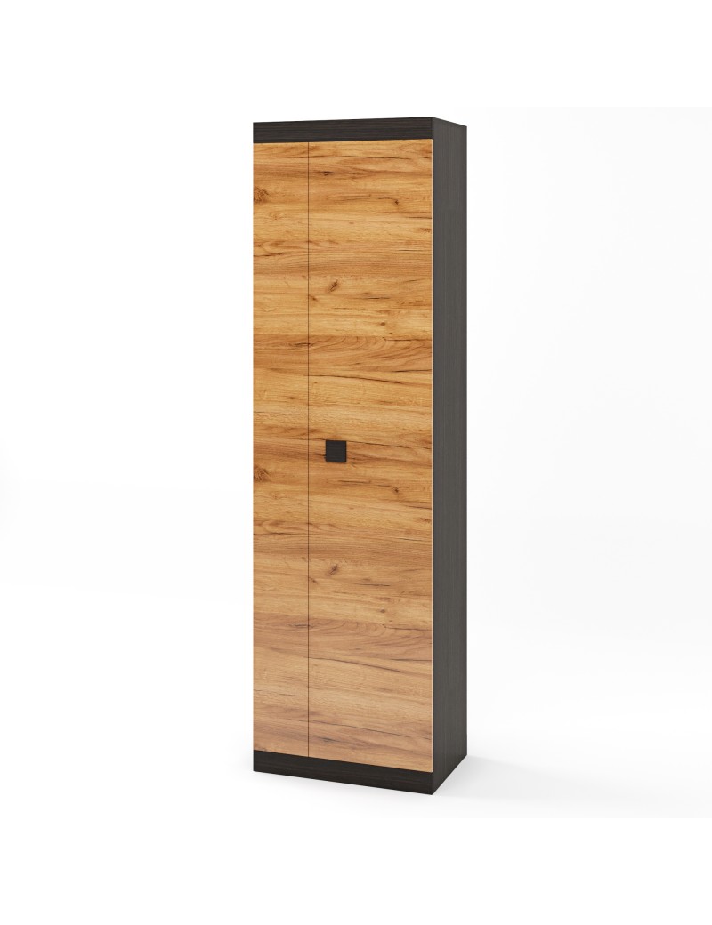 Шафа розпашна Еверест Соната-600 венге темний + дуб крафт золотий (DTM-2308)