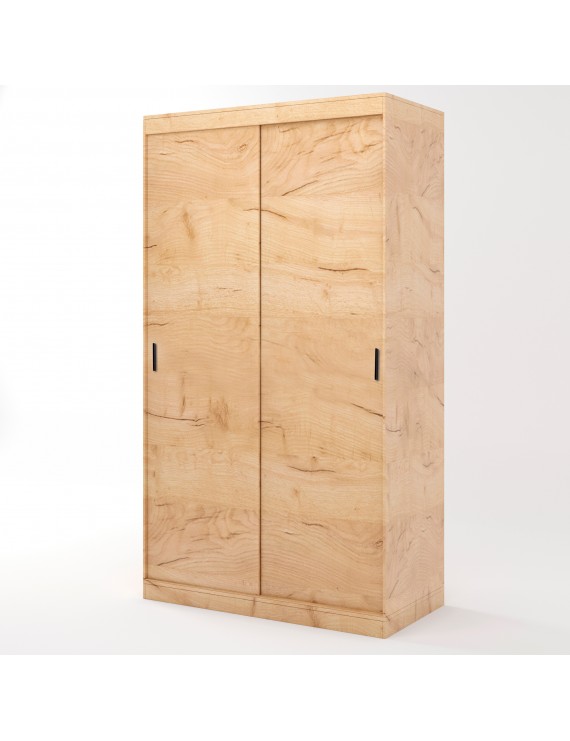 Шафа-купе Еверест Соната 1200 дводверна 120х60х217 дуб крафт золотий (DTM-2668)