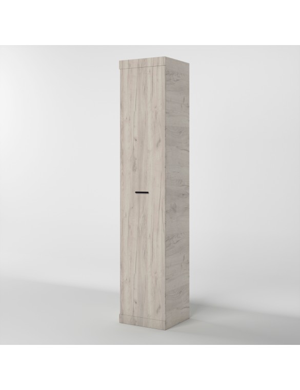 Шафа-пенал закритий Еверест Соната дуб крафт білий (DTM-2691)