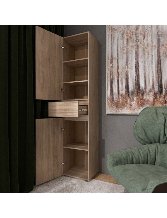 Пенал з висувним ящиком Еверест Лайт ПЛ-1 Дуб сонома (DTM-4663)