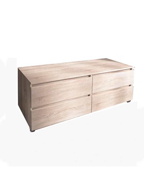 Тумба під телевізор Еверест ЛТВ-1400 Лайт 140х38х49 см Дуб сонома (DTM-4671)