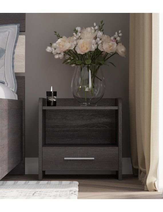 Тумба біля ліжка Еверест Т-1 40х40х40 венге темний (DTM-2358)