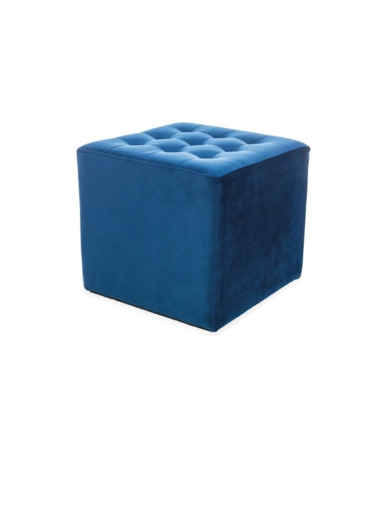 Пуф LORI VELVET синій BL.86