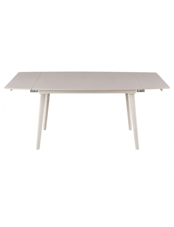 Стіл LORIAN CERAMIC 120(180)*80 білий/кашемір