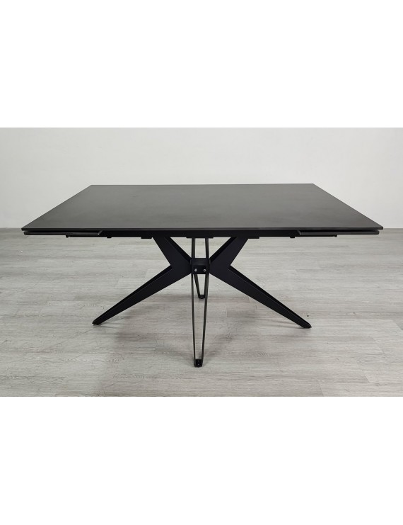 Стіл VINCENT CERAMIC 140(200)*90 графіт мат/чорний