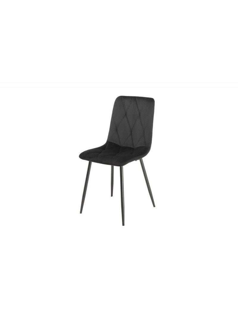 Стілець COREY чорний каркас/чорний