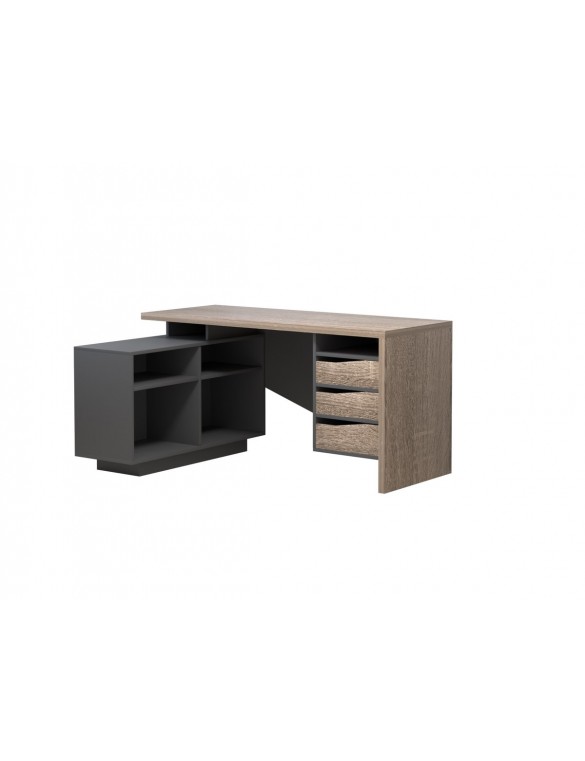 Стіл письмовий CONNECT 3 L 157,5*78,6 см Дуб сонома трюфель/Антрацит