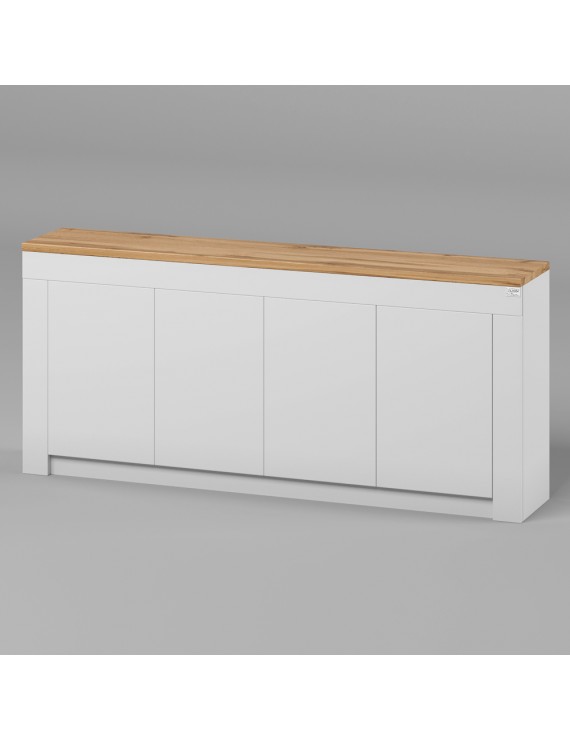 Великий комод LION Ларрі-1 Нiмфея альба/Дуб Аппалачи (LION-041009)