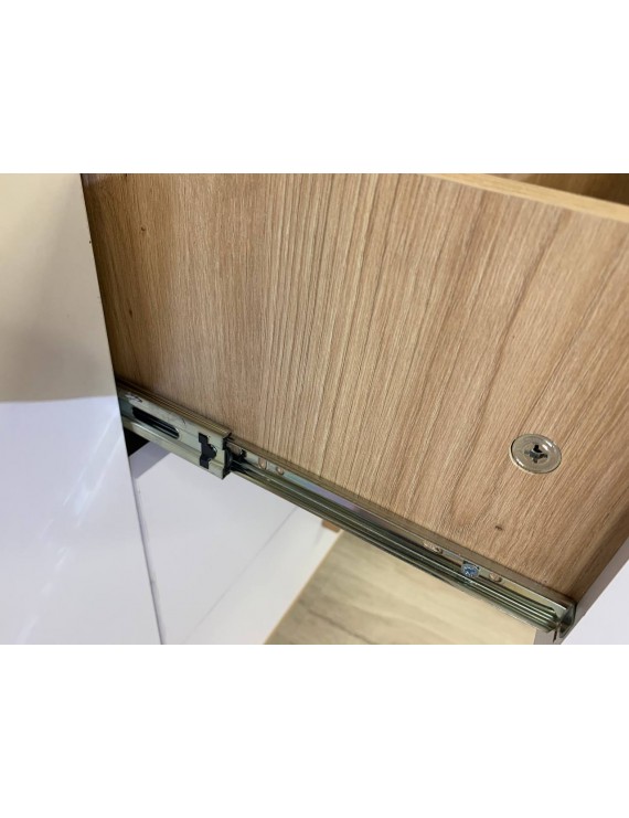 Комод LION Хьюге-5 Дуб Артизан/Німфея альба (LION-041010)