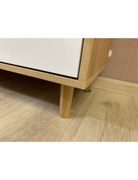 Комод LION Хьюге-5 Дуб Артизан/Німфея альба (LION-041010)