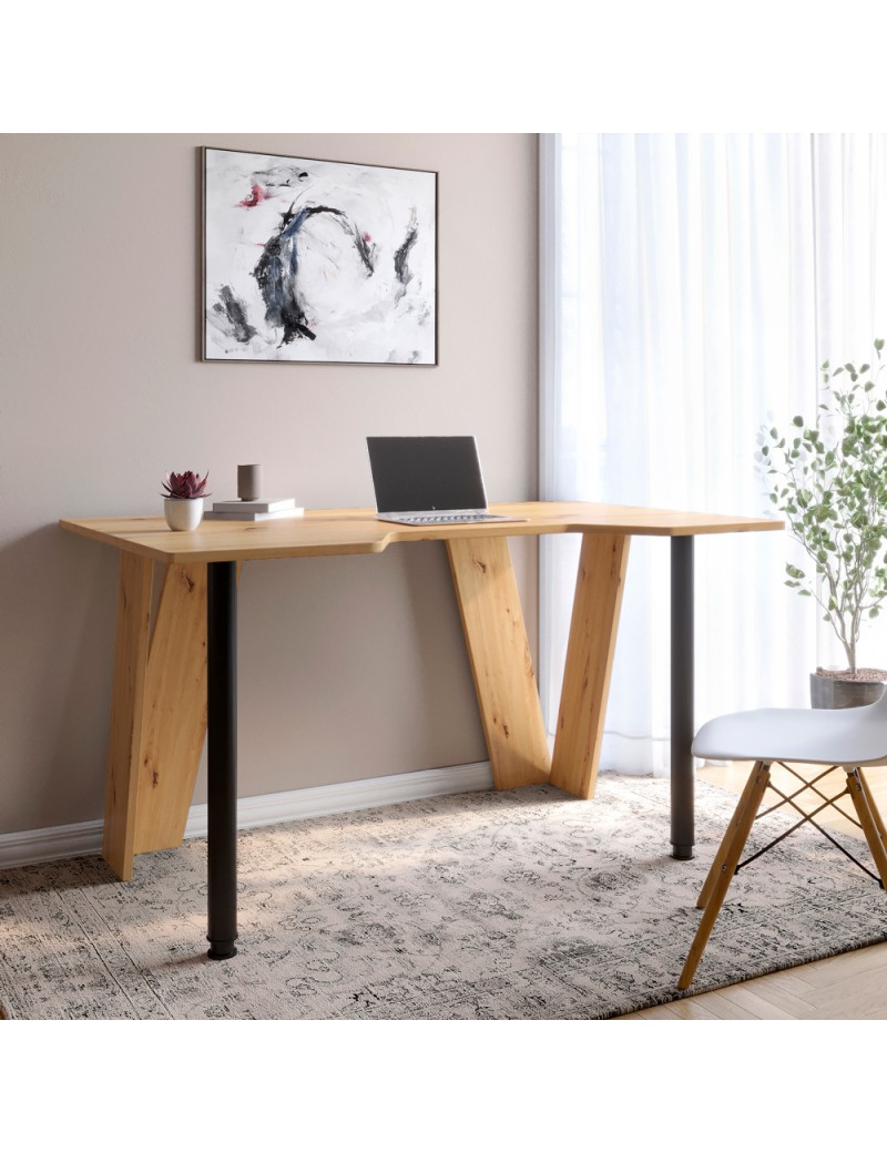 Комп'ютерний стіл LION Квест Дуб Артизан (LION-041004)