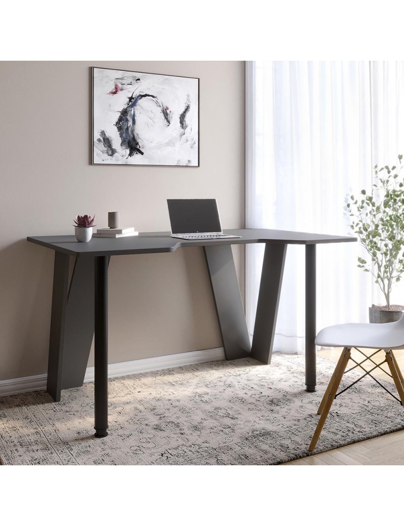 Комп'ютерний стіл LION Квест Антрацит (LION-041161) ТОП