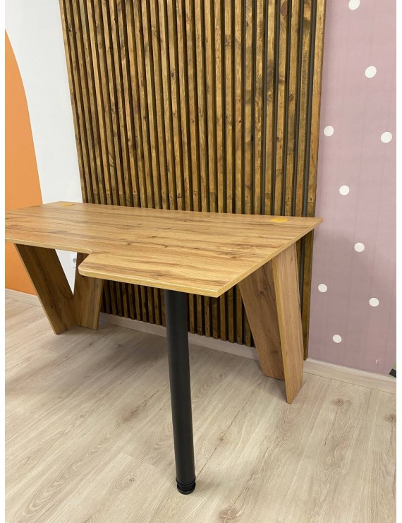 Комп'ютерний стіл LION Квест Бетон темний (LION-041164) ТОП