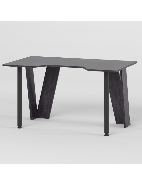 Комп'ютерний стіл LION Квест Бетон темний (LION-041164) ТОП