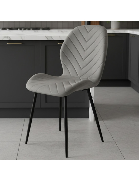 Стілець PM-006 Perfect Home Сірий (PFH-092077)