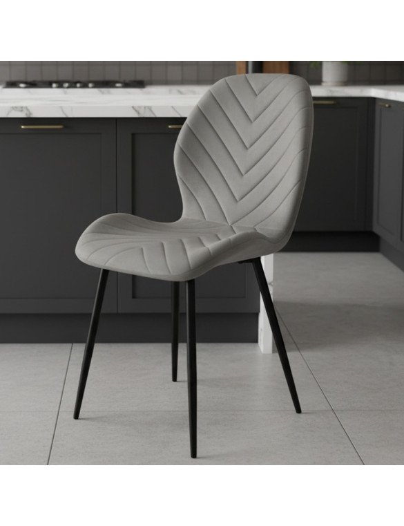 Стілець PM-006 Perfect Home Сірий (PFH-092077)