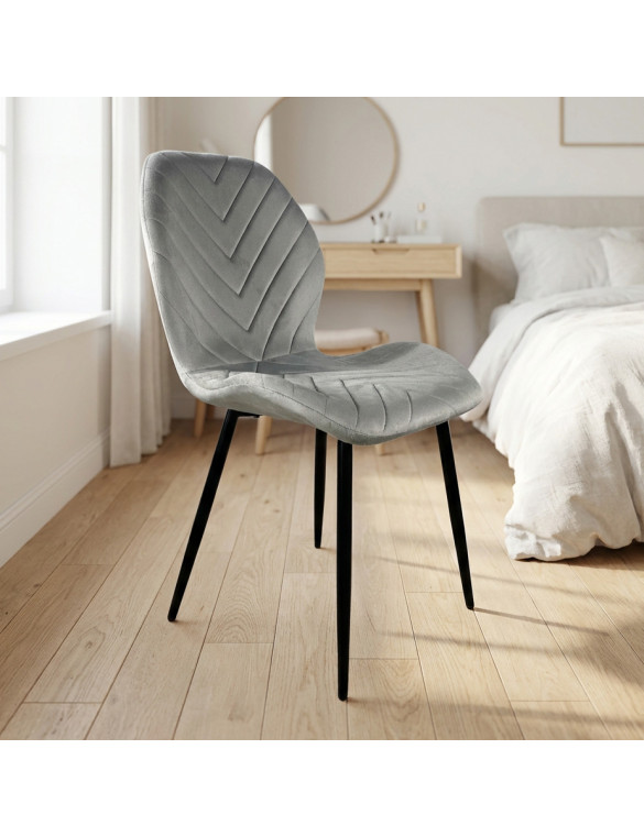 Стілець PM-006 Perfect Home Сірий (PFH-092077)