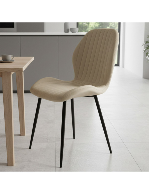 Стілець PM-007 Perfect Home Бежевий (PFH-092079)
