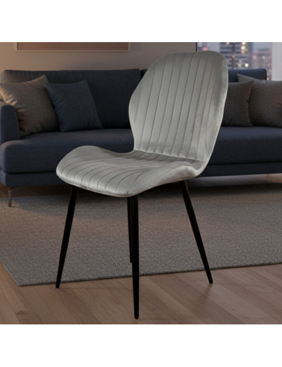 Стілець PM-007 Perfect Home Сірий (PFH-092080)