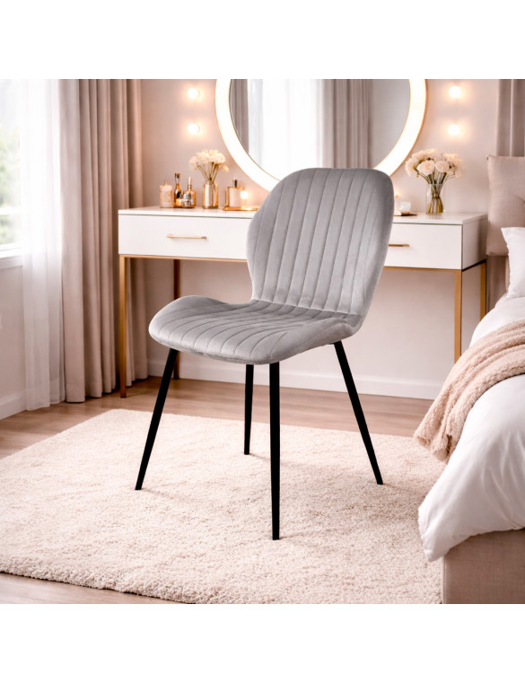 Стілець PM-007 Perfect Home Сірий (PFH-092080)