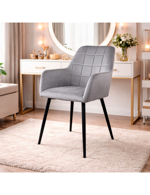 Стілець PM-004 Perfect Home Сірий (PFH-092071)