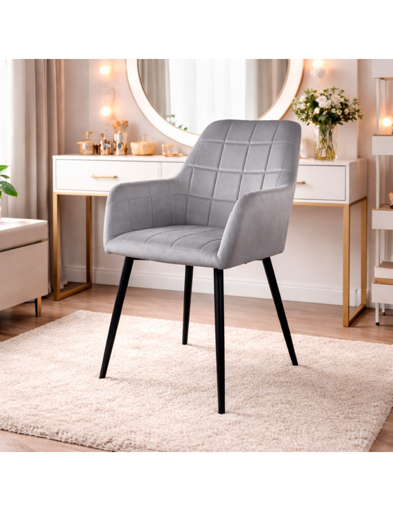 Стілець PM-004 Perfect Home Сірий (PFH-092071)