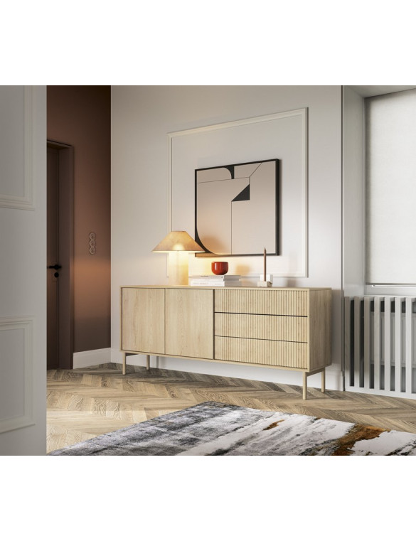 Комод Perfect Home Таво / Tavo 2D3S/187 2-дверний з 3 шухлядами Дуб кремона (PFH-091400)